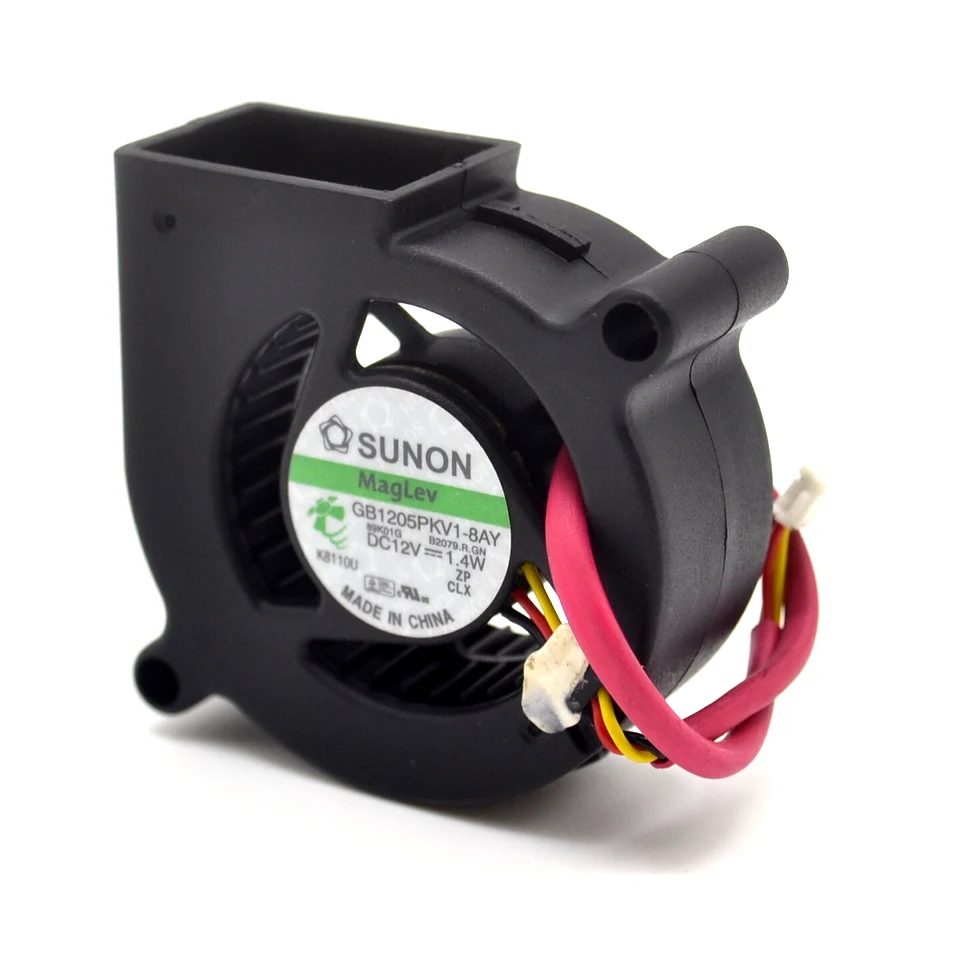 Для Sunon 50 мм вентилятор Φ 5020 50x20 5 см GB1205PKV1 8AY охлаждающий 12 В 1 4 Вт сигнал