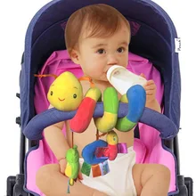 Multifunctional trolley around the crib hangs Plush Stuffed bell-ringing toy neonates and infants hang bell toys around the crib flow field and scour around bell mouth groin