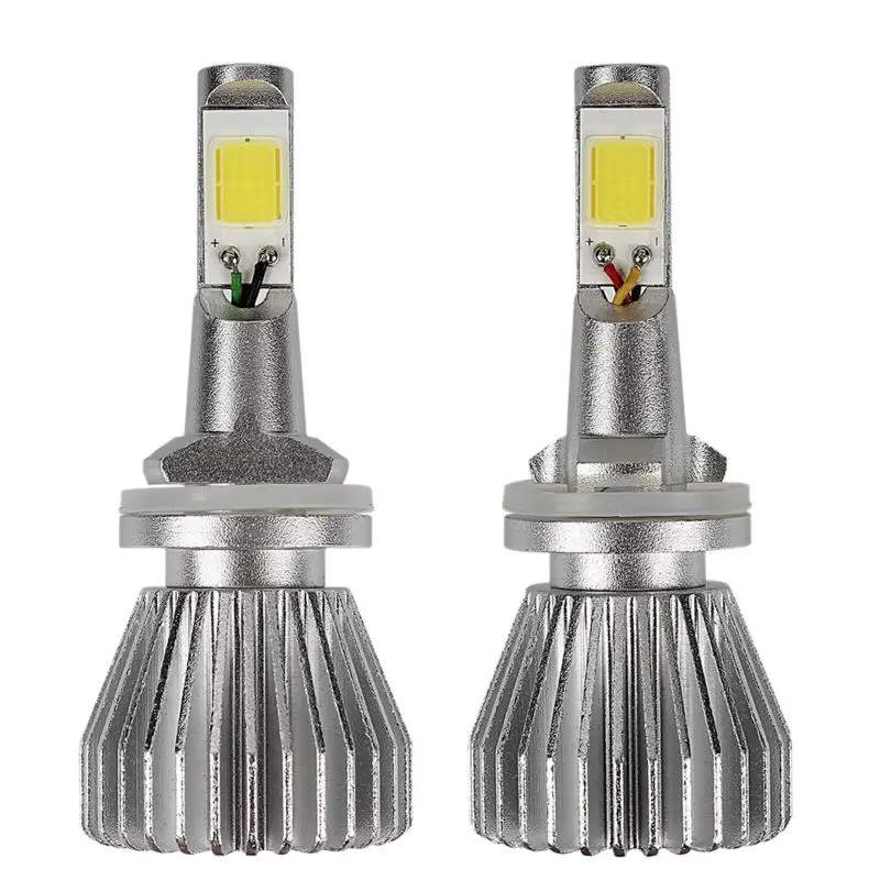 

2pcs COB Car LED Headlight Headlamp C6 series 880 881 Head Light Conversion Light All In One
