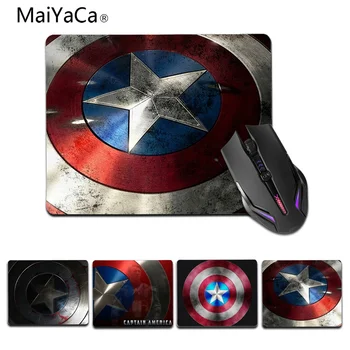 

MaiYaCa shield of captain america Office Mice Rubber Mouse Pad Size for 25X29cm Gaming Mousepads
