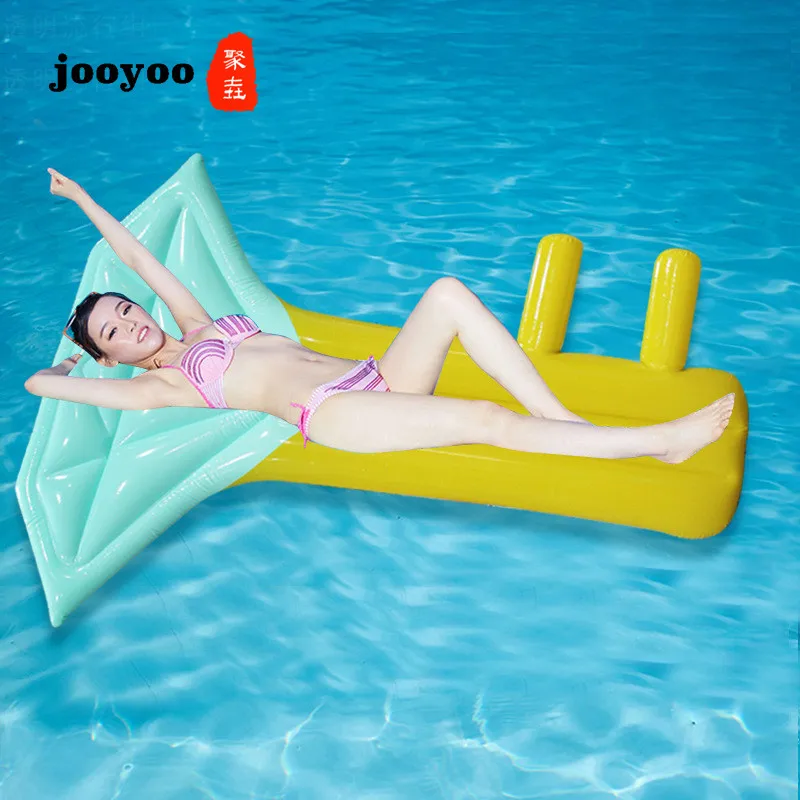 

Inflatable Diamond Floating Row High Quality Floating Bed Leisure Recliner Air Bed Swimming Equipment Swim Ring jooyoo