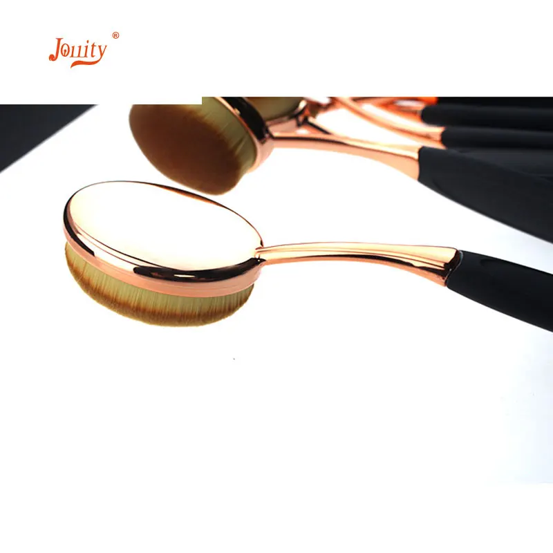 jollity 10pcs Makeup Brushes Set Toothbrush Shaped Oval Gold Colors Make Up Brushes Set Soft Foundation Powder Eyeliner Brushs jollity 10pcs Makeup Brushes Set Toothbrush Shaped Oval Gold Colors Make Up Brushes Set Soft Foundation Powder Eyeliner Brushs