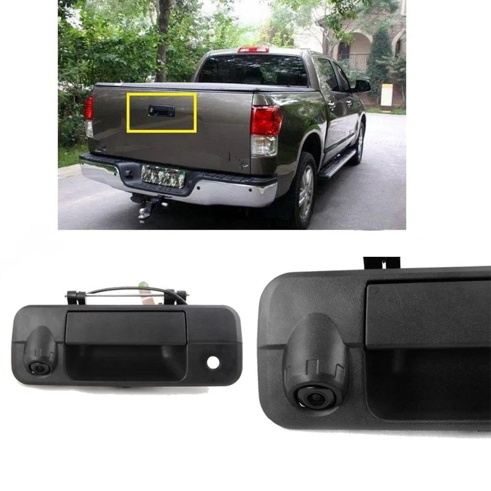 Tailgate Handle Rear View Reversing Back Up Camera For 2007 2014 Toyota