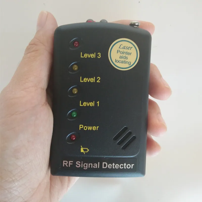 Multi-use Detector RF Signal Detector Laser Assisted Phone GSM GPS WiFi Bug Camera Lens Scanner For Security Anti-candid