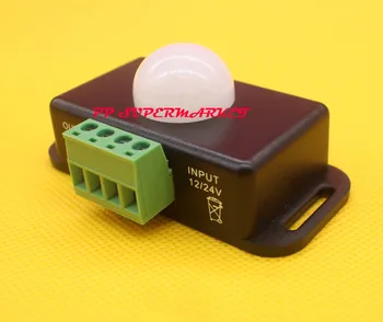 

12V-24V 8A Automatic Infrared PIR Motion Sensor Switch for LED Strips Light
