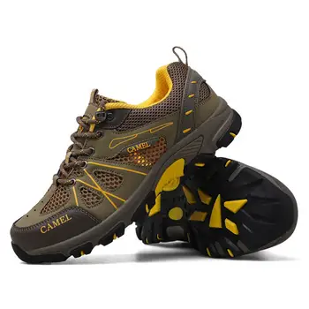 

HobbyLane Outdoor Hot New Mesh Large Size Men's Sports Shoes Sports Shoes Breathable Hiking Shoes and Comfortable Shoes