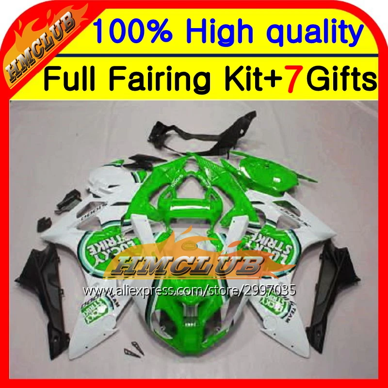 BodyLucky Strike для BMW S1000RR S1000R 09 14 S 1000R 2HM63 1000RR новый зеленый S1000 RR 1000 10 11 12 13