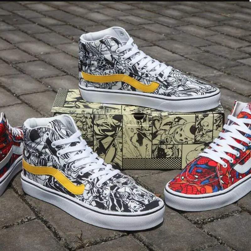 2018 Original VANS Vans New skool Men and Womens Sneakers