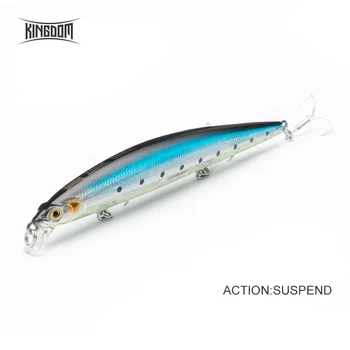 

Kingdom Fishing Lures Floating Topwater Minnow Hard Baits 11.5cm 12g fishing Wobblers Lifelike Artificial bait Model 6502