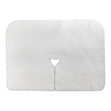 100 шт нетканый лицевой чехол для массажной кровати одноразовое полотенце для лица крышка для массажа настольная Подушка комплекты постельного белья салон спа