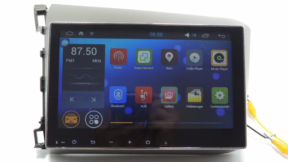 &quotYOKOTRON" 9 &quotTouch 1 Din Android 5 автомобильное радио MP4 для Honda Civic 2012-2015 GPS + Navi |