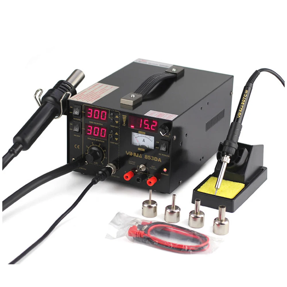 Hot Air Welding Gun Triad Digital Display Heat Gun Desoldering Station