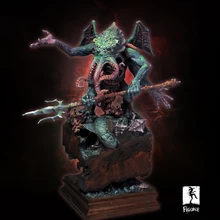 [Loong Way Miniatures] Figone Cthulhu, Le dormeur de R Lyeh(не inculd the base) полимерная миниатюра
