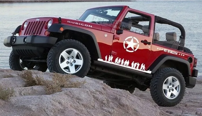 Наклейка на корпус автомобиля капот s Группа братьев внедорожник виниловая