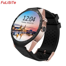 Kw88 android 5,1 OS Смарт часы Электроника android 1,39 дюймов SmartWatch телефон Поддержка 3g wifi google gps носить устройство часы мужские