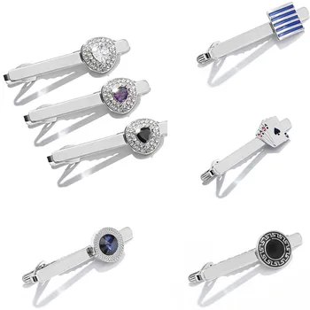 

2018 New Arrival Men Shirt Cufflinks High Quality Alloy Tie Clip Wholesale 24pcs/lot