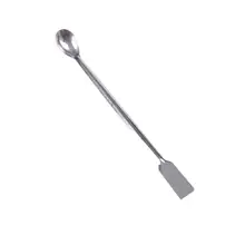 Colher de chifre concha medicinal com espátula comprimento 200mm suprimentos de laboratório