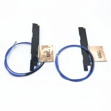 Пара IPEX MHF4 42 см/16," 2,4/5 г wifi антенны для Intel 7260 7265 3160 AC N5321 EM7345 GOBI5000 NGFF карты