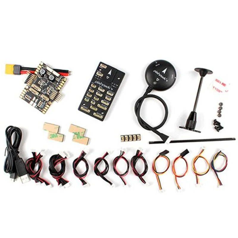 Holybro Pixhawk 4 PX4 Контроллер полета STM32F765 Accel/Gyro w/Neo M8N GPS модуль питания и PM07 для FPV RC