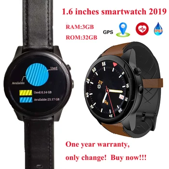Smart Watch 3GB+32GB Heart Rate GPS Monitoring Sport Tracker IP67 Waterproof Smart Clock wristband pk brave hope lite smartwatch
Smart Watch 3GB+32GB Heart Rate GPS Monitoring Sport Tracker IP67 Waterproof Smart Clock wristband pk brave hope lite smartwatch
