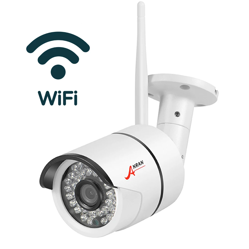 ANRAN 1080 P Wi Fi IP камера 2.0MP HD открытый погодозащищенная камера слежения беспроводной ночное видение товары теле и видеонаблюдения