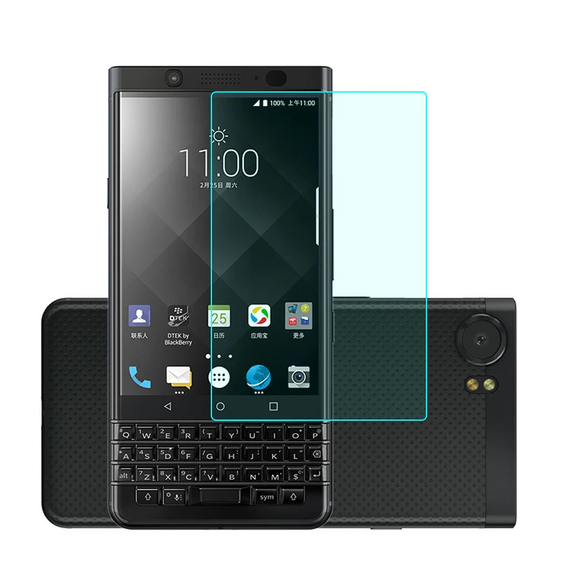 

Anti-fingerprint Front Protetive Tempered Glass Screen Protector Protective Film for BlackBerry Keyone/ Q20/Q10 Explosion Proof