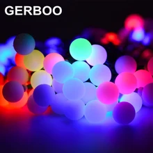 Solar 20 LED Ball Light Outdoor Garden Party Fairy Decoration Lights Lamps Garland