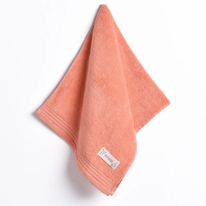 Высокое качество полотенца- 34*74см хлопок перед лицом полотенца Quick-Drying дешевые полотенце парикмахерская полотенце Toalha 2PC/много - Цвет: orange