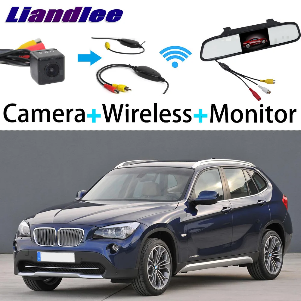 Liandlee For BMW X1 E84 / X3 E83 3 in1 Special Rear View Reversing