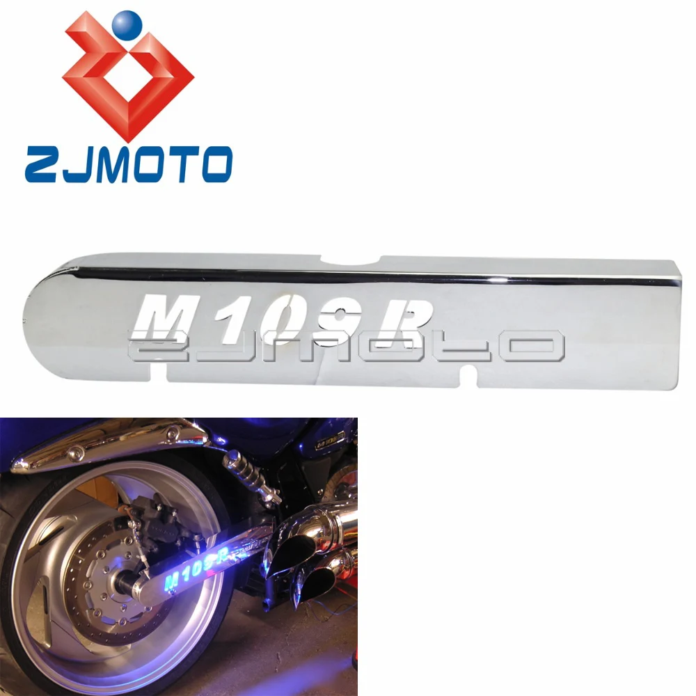 

Chrome Right Side Swingarm Cover For Suzuki M109R VZR1800 Intruder 2006-2017 Chain Guard Protector Swing Arm Cover