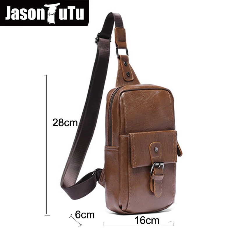 Casual crossbody bags for men small chest phone bag Good quality PU leather man sling messenger bag Aliexpress Hot B722