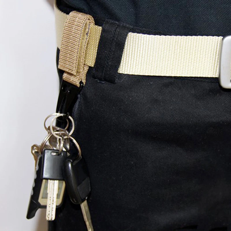 Olecranon Molle крюк снаряжение для выживания EDC Военный нейлоновый брелок застежка