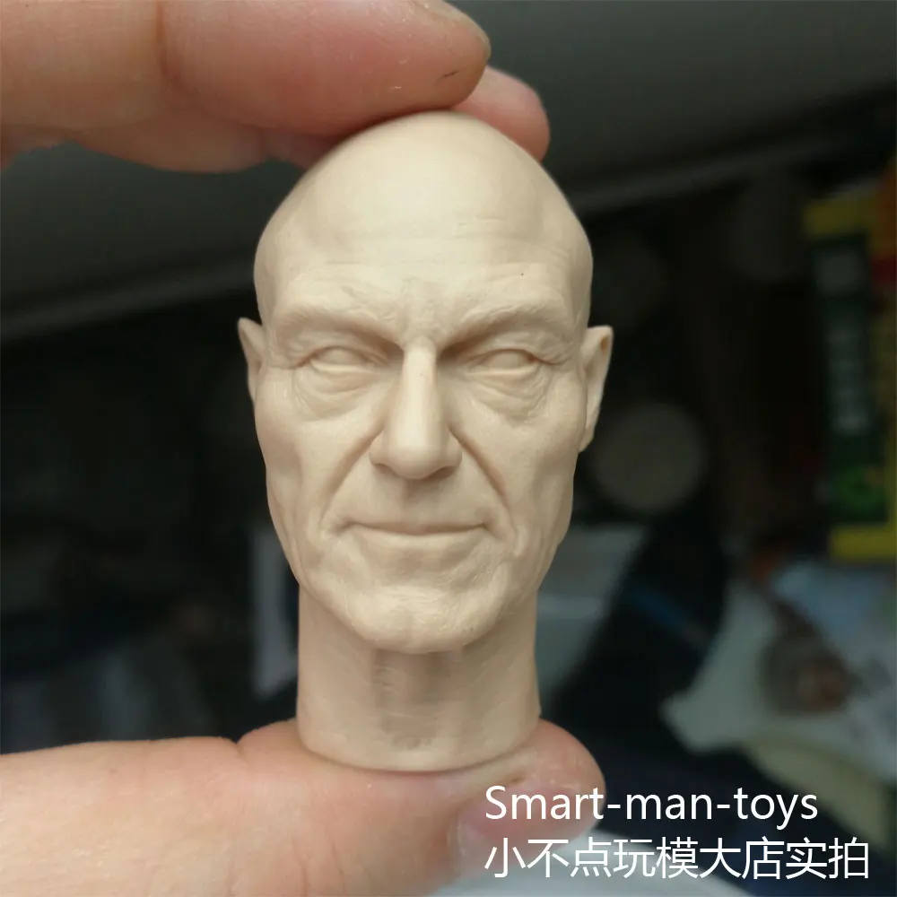 

1/6 scale Custom Blank Head Sculpt X-Men Professor X for 12'' male body figure