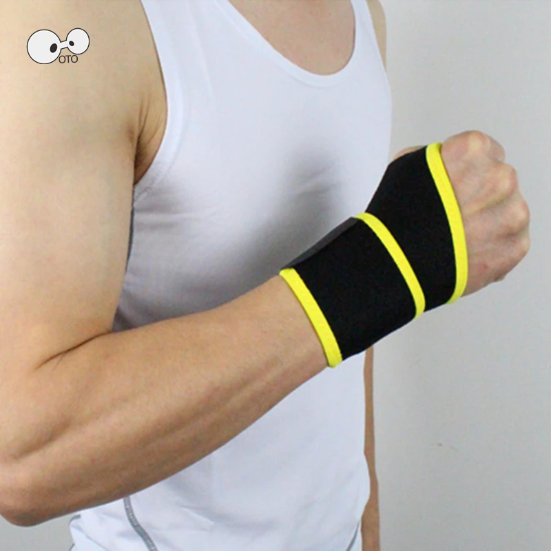 2PC Weight Lifting Fitness Bandage Wristband Hand Wrist Straps Support