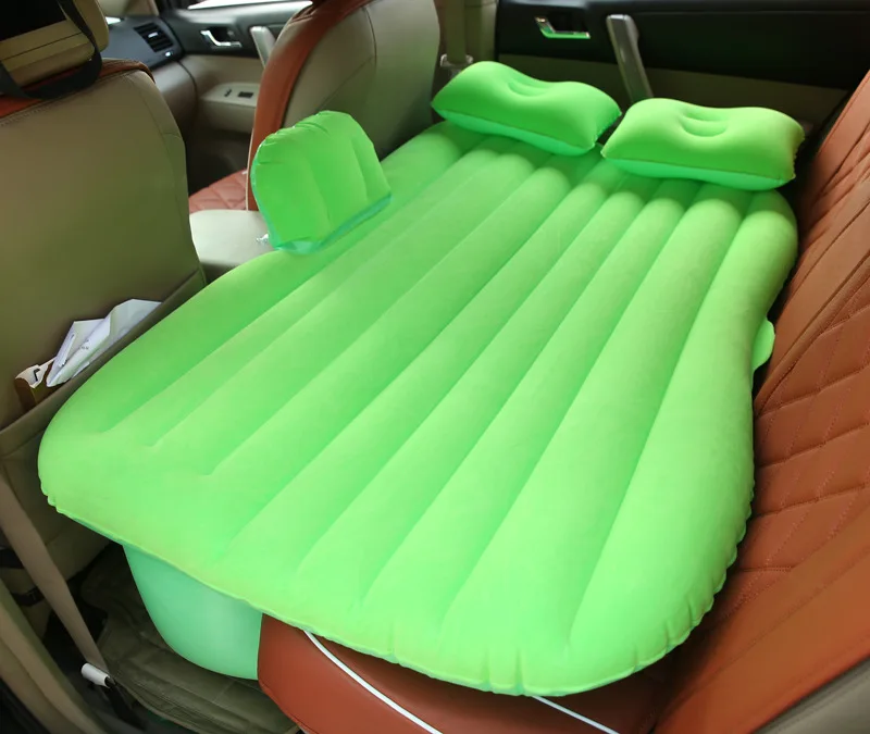 

Car Travel Inflatable Mattress Inflatable Bed Camping Auto Back Seat Extended Mattress for Parent-child Lover Lightweight Folded
