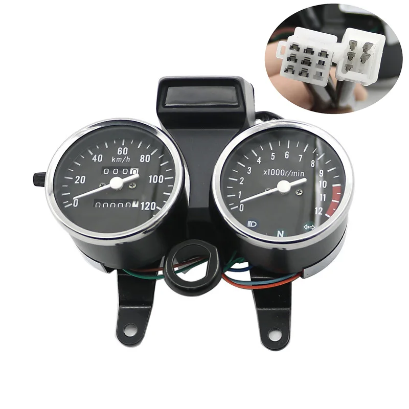 

For Suzuki GN125 GN 125 Tachometer tachograph Odometer mileometer display Guage Instrument case cover Cruiser Choppers cruisers