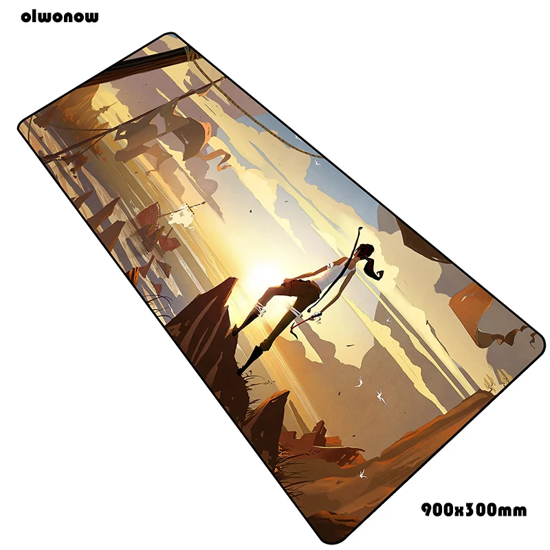 Size 900x300x2mm Tomb raider коврик для мыши 90x30 см коврики для мыши подарок лучший игровой коврик для мыши геймер гелевый большой персонализированный коврик для мыши Клавиатура ПК коврик - Цвет: Size 900x300x2mm