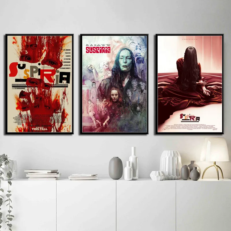 P253 Suspiria классический фильм ужасов 2018 горячее Искусство Живопись Шелковый Холст