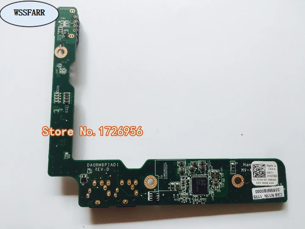 Для Dell 15Z 1569 I/O звуковая плата с подключением по USB DA0RM6PIAD0 CN-0Y059D Y059D