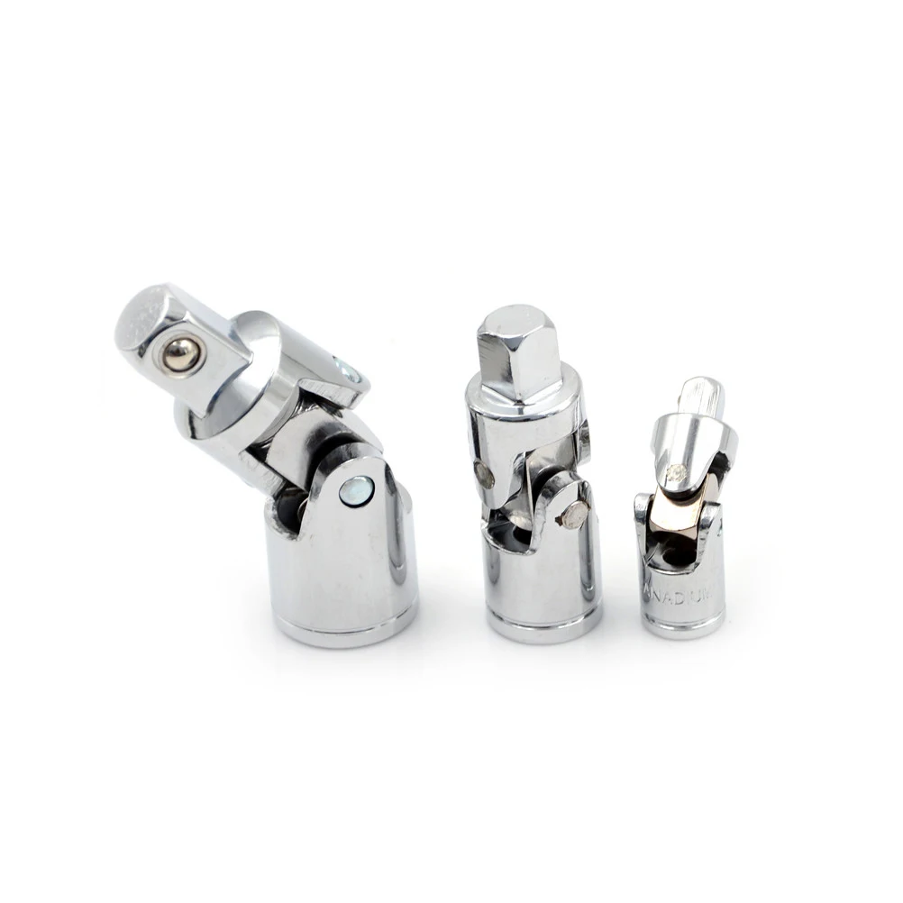 3Sizes Universal Joint Set Ratchet Angle Extension Bar Socket Adapter 1