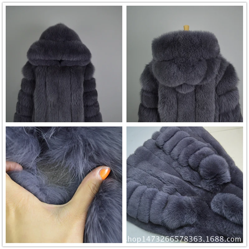 Wmwmnu long Sleeve Winter Women High Imitation Faux Fur Coat Jacket Fur Coat Women Clothes thick warm Fox Fur Coat plus Size 4XL