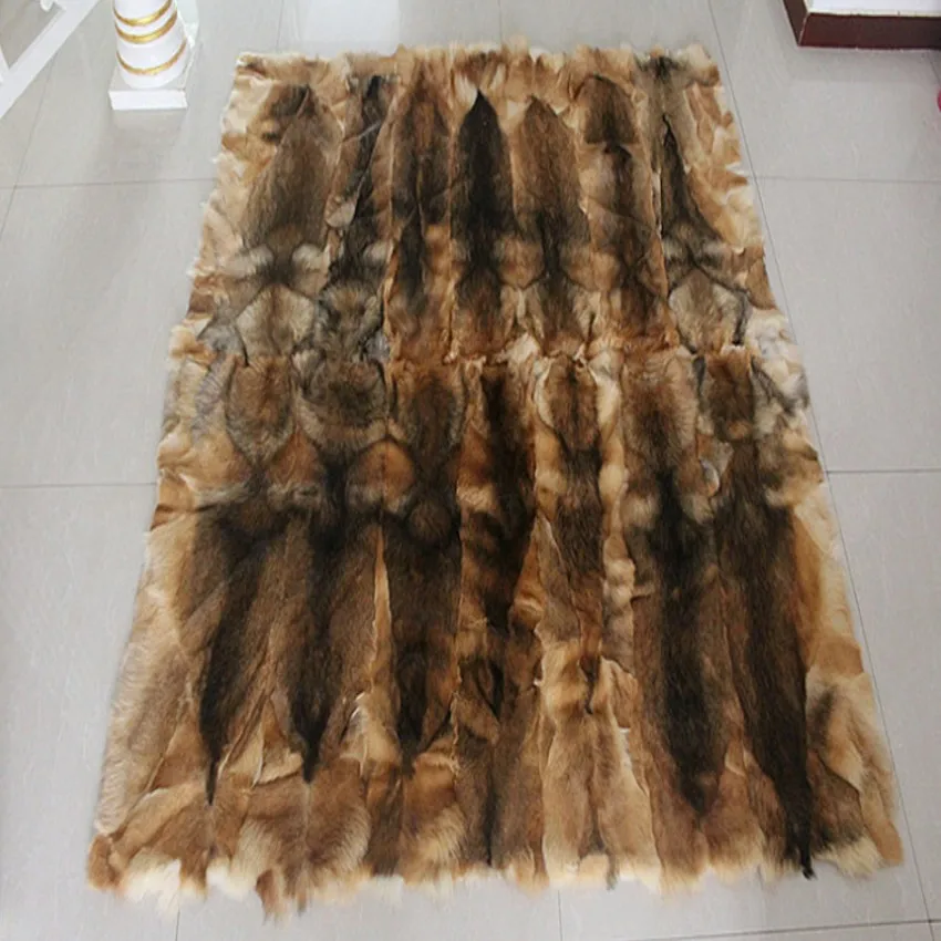 100 genuine rabbit fur rug 180*200cm , rabbit fur bed sheet,twin size