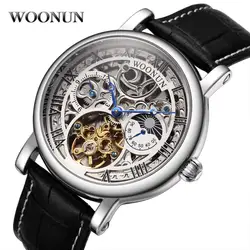 Новый Для мужчин Часы с костями лучший бренд класса люкс автоматические механические часы Tourbillon Для мужчин horloge человек horloges mannen reloj de hombre