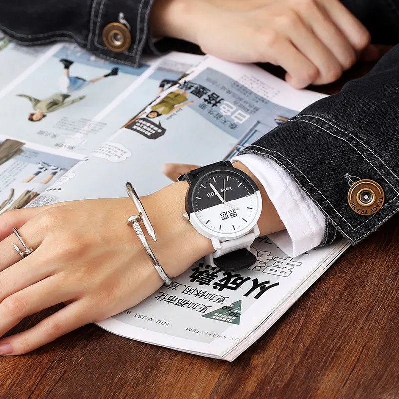 JBRL модные наручные часы для влюбленной пары унисекс Мужские Женские Корона повседневные студенческие подарок кварцевые наручные часы дропшиппинг