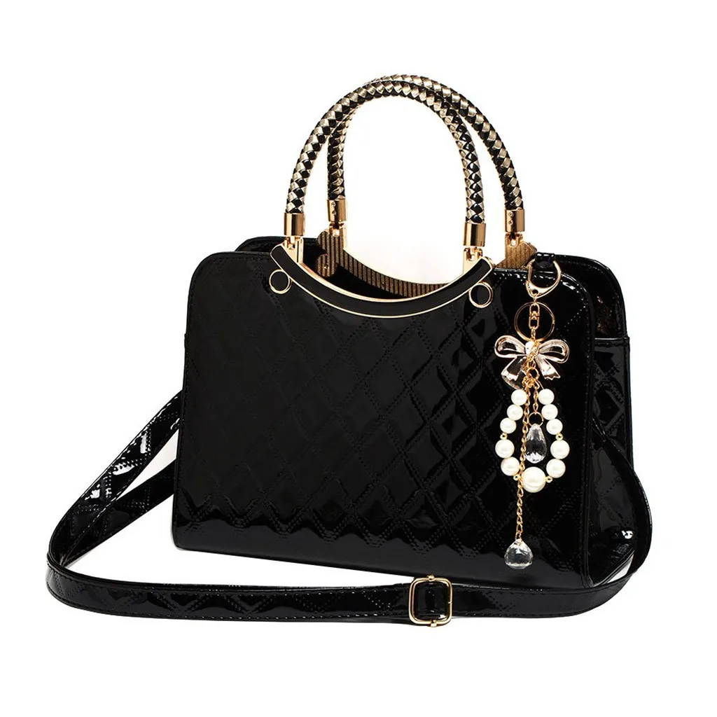 Роскошная простая кожаная сумочка известных брендов, дизайнерская женская трикотажная сумка через плечо, женская сумка-мессенджер черного цвета