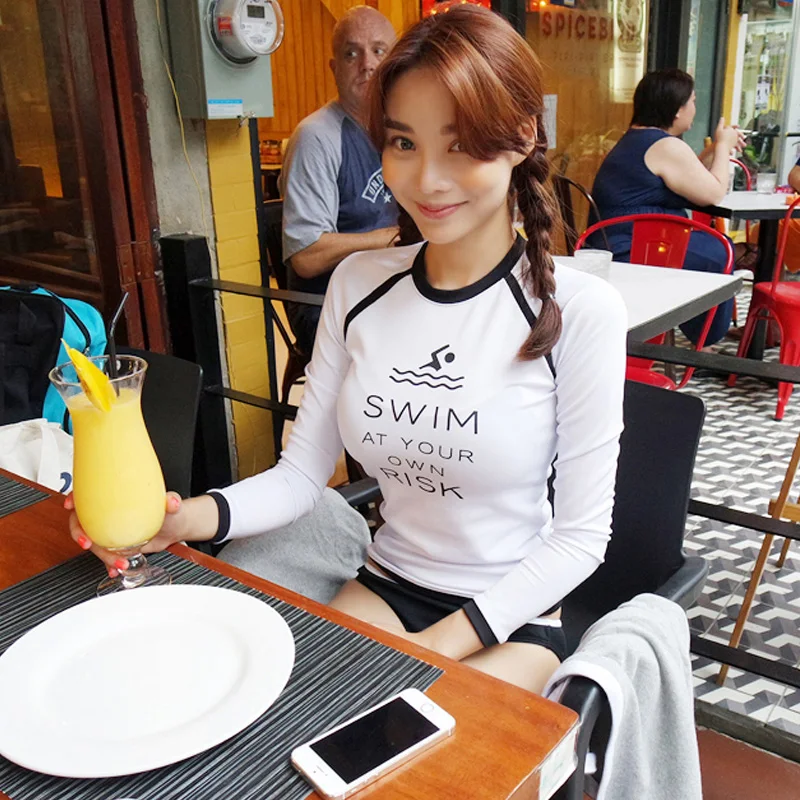 New Sexy Korean Style Women's Three Pieces Swimsuit Women Biquini Suit