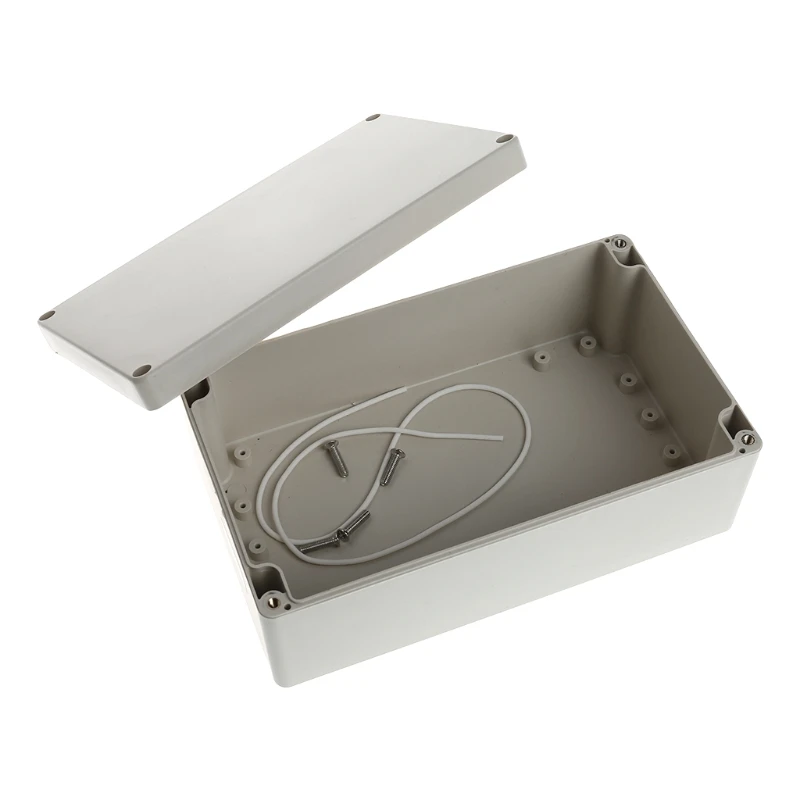 

1PC Waterproof Plastic Project Box Enclosure 7.87" X 4.72" X 2.95" (L X W X H)