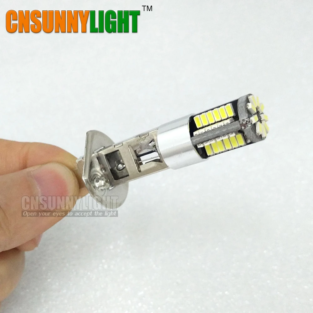 Передний противотуманный фонарь CNSUNNYLIGHT H1 светодиодный высокой мощности 12 В