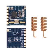 RF4431-встроенный 13dBm низкая мощность GFSK/FSK 915 МГц | 868 МГц SPI беспроводной приемопередатчик передний концевой модуль
