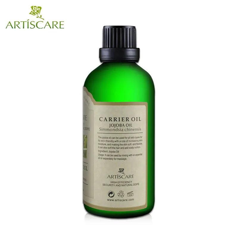 Billig ARTISCARE 100% Natürliche Jojoba Basis Öl 100ml für Feuchtigkeitsspendende und Anti Falten Feuchtigkeitsspendende Gesicht Feuchtigkeitscreme Massage Öl Haut pflege